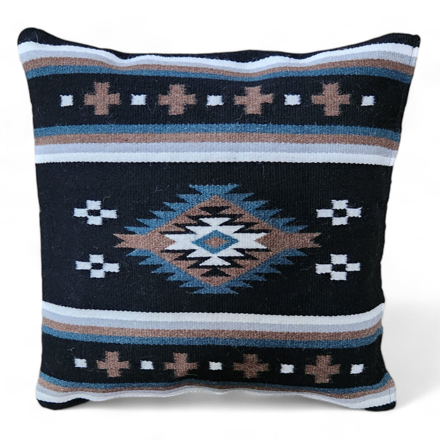 20 X 20 Handwoven Wool Southwestern Pillows - Western Pillow Covers - Ranch Junkie Mercantile LLC 