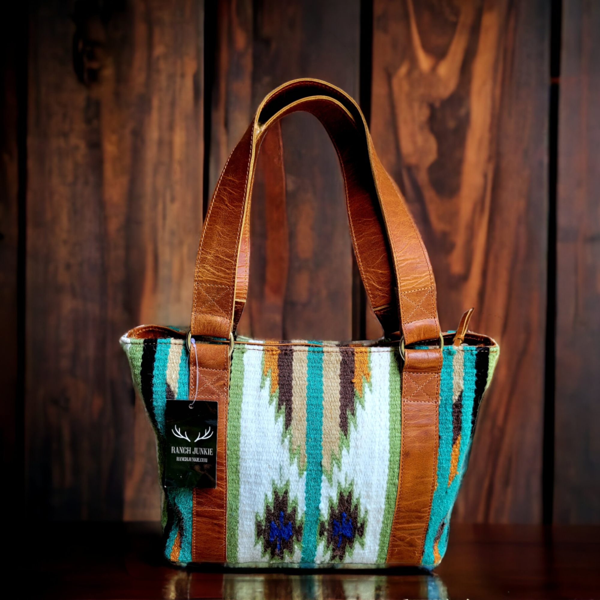 Bundle Deal Aspen Southwestern Handwoven Western Handbag + Aspen Large Handwoven Wool Boho Tote - Ranch Junkie Mercantile LLC 