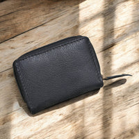 Cowhide Credit Card Wallet Cowhide Wallet Small Leather Highlands Wallet - Ranch Junkie Mercantile LLC 