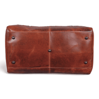 Sample Sale Highlands Tricolor Large Genuine Cowhide Weekender Cowhide Duffel #4 - Ranch Junkie Mercantile LLC 