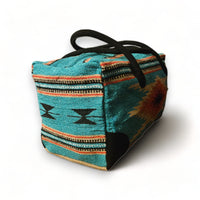 Southwestern Large Weekender Travel Bag Duffle Bag Boho Travel Bag- The Campos Go West Weekender - Ranch Junkie Mercantile LLC 