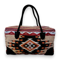 Southwestern Large Weekender Travel Bag Duffle Bag Boho Travel Bag- The Del Rio Go West Weekender - Ranch Junkie Mercantile LLC 