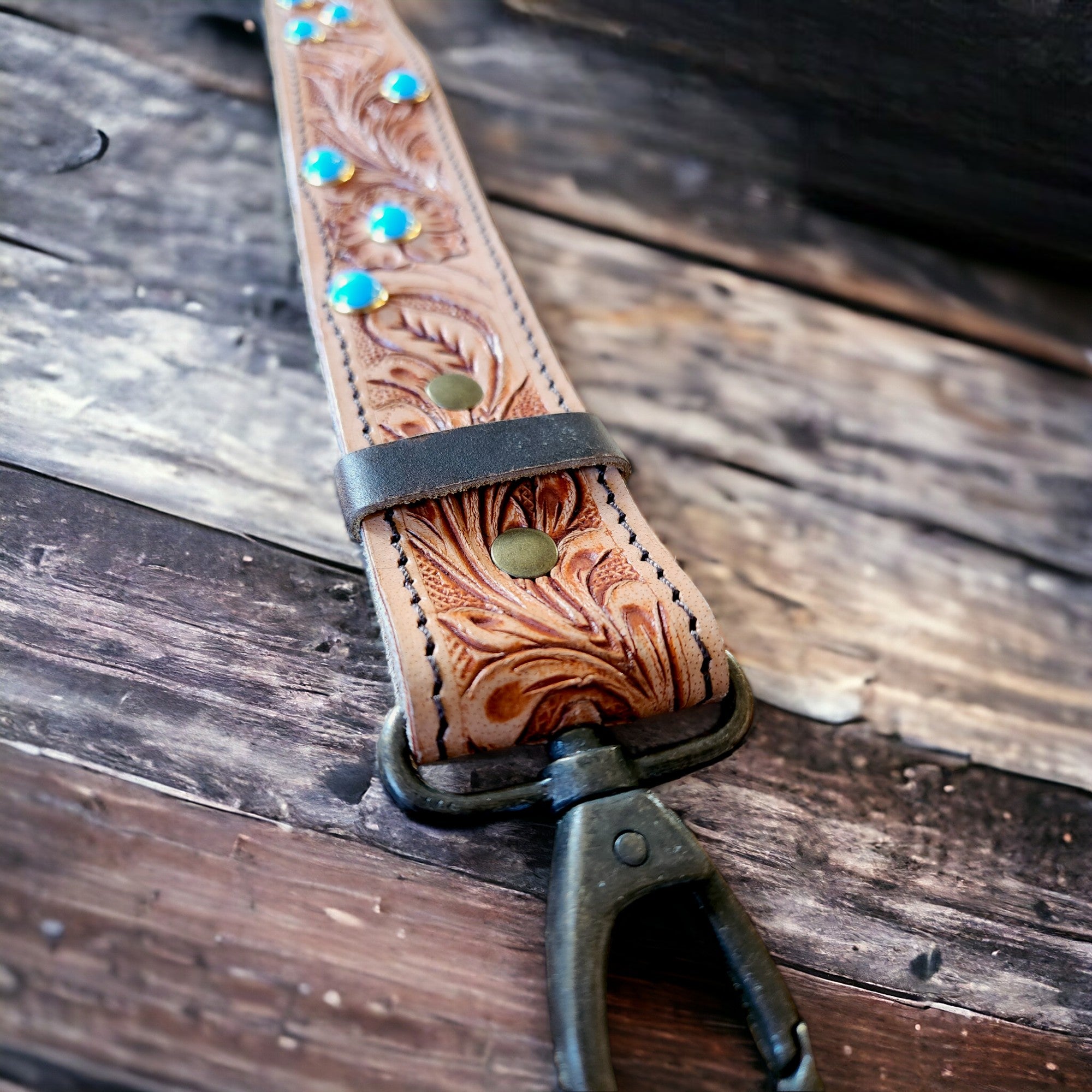 Dolly 40 Hand Tooled Western Purse Strap 8305791238403