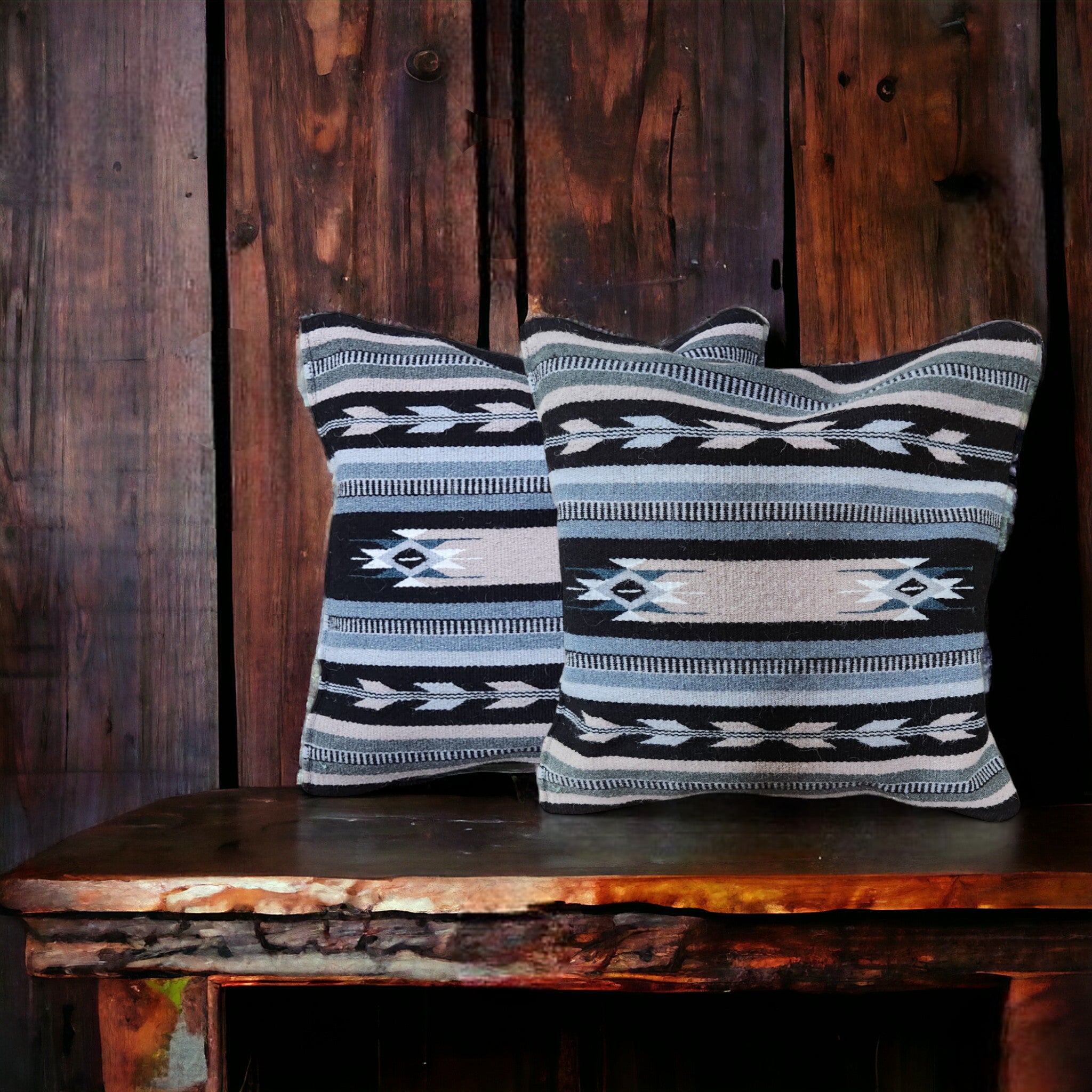 Bundle Deal Grand Ridge Southwestern Rug + Grand Ridge Southwestern Pillow Bundle - Ranch Junkie Mercantile LLC 