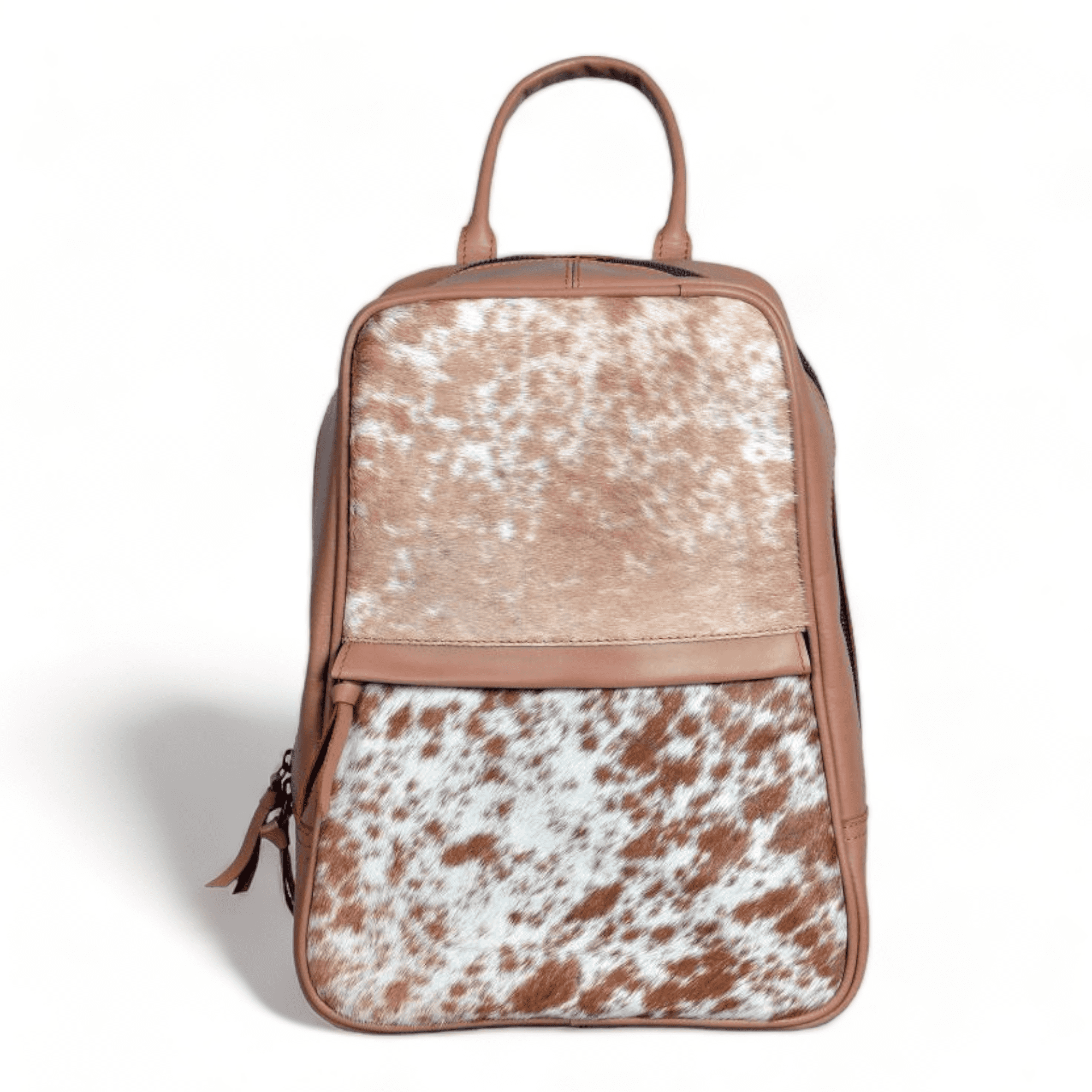 Cow skin backpack best sale