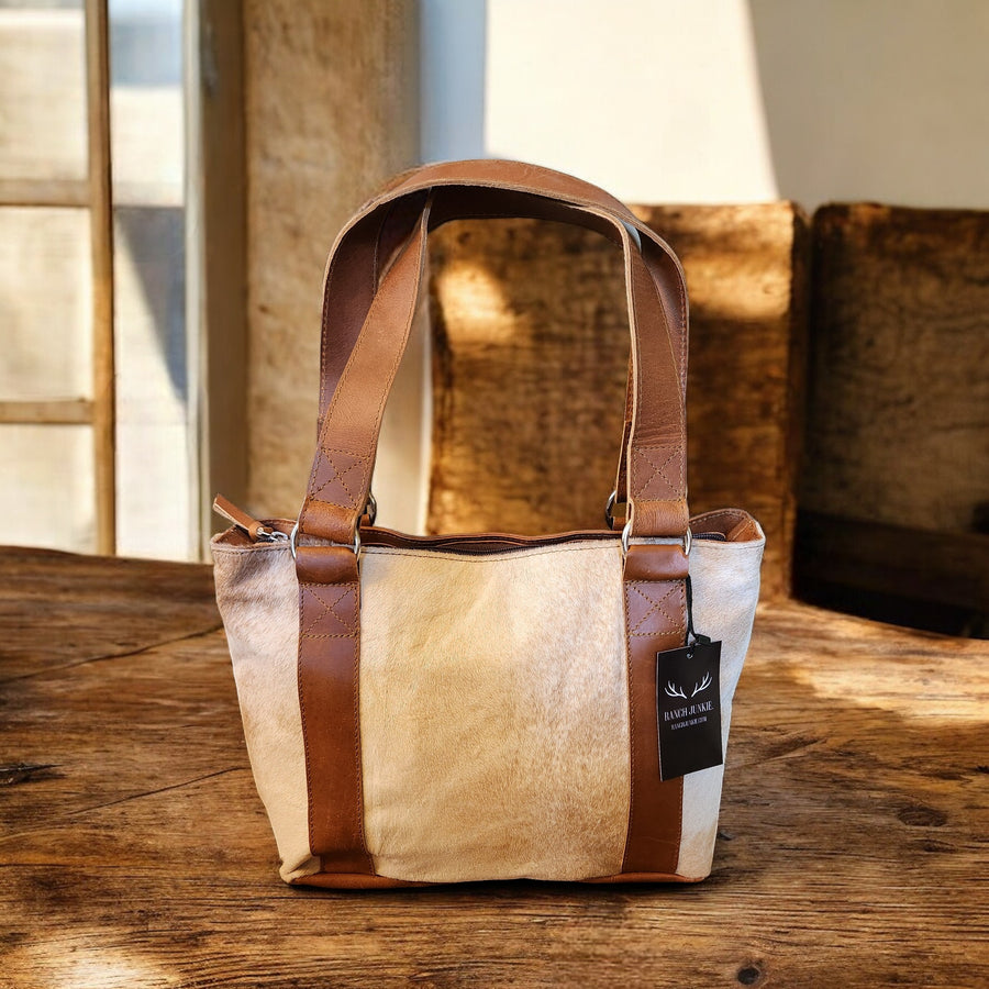 Sample Sale Highlands Genuine Cowhide Tote Handbag Purse #2 - Ranch Junkie Mercantile LLC 