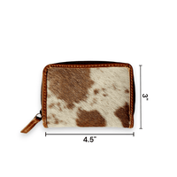 Bundle Deal Highlands Cowhide Crossbody Purse + Cowhide Credit Card Wallet - Ranch Junkie Mercantile LLC 