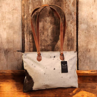 Sample Sale Highlands Genuine Cowhide Large Tote #1 - Ranch Junkie Mercantile LLC 