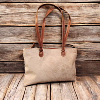 Sample Sale Highlands Genuine Cowhide Large Tote #1 - Ranch Junkie Mercantile LLC 