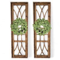 Farmhouse Wooden Wall Window Arch The Longview - TWO SIZES 48" And 60" - Ranch Junkie Mercantile LLC 