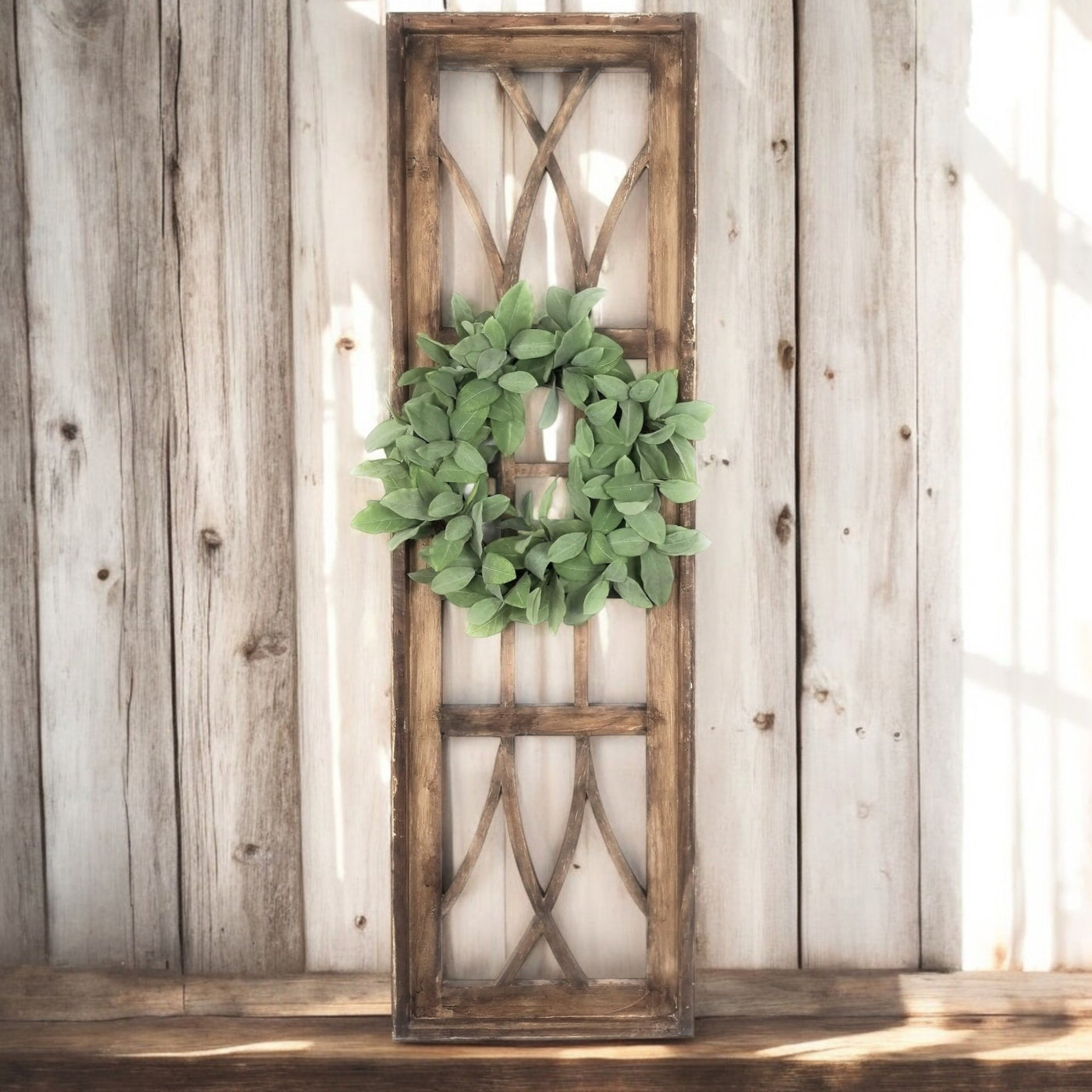 Farmhouse Wooden Wall Window Arch The Longview - TWO SIZES 48" And 60" - Ranch Junkie Mercantile LLC 