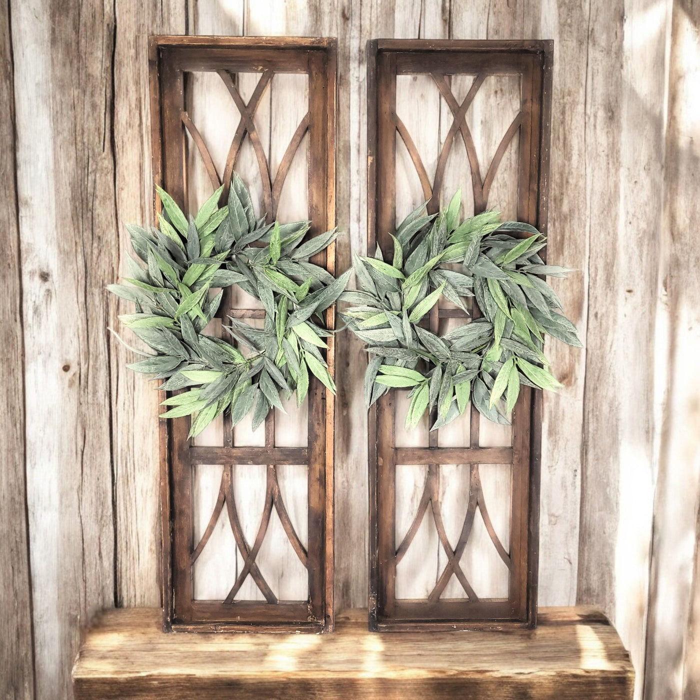 Farmhouse Wooden Wall Window Arch The Longview - TWO SIZES 48" And 60" - Ranch Junkie Mercantile LLC 