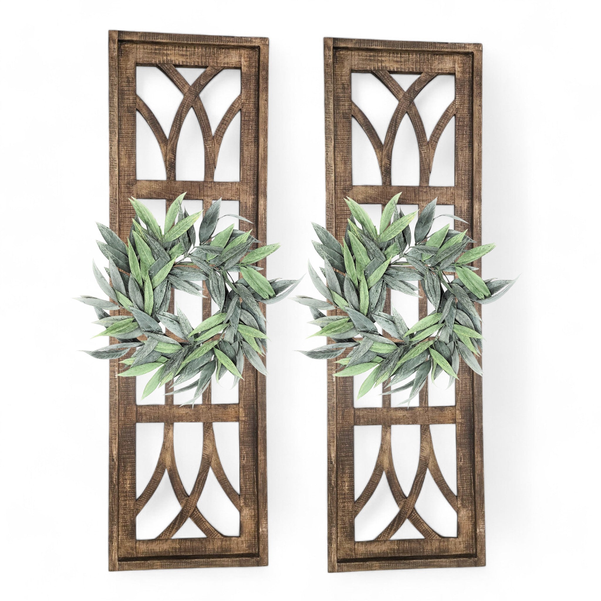 Farmhouse Wooden Wall Window Arch The Longview - TWO SIZES 48" And 60" - Ranch Junkie Mercantile LLC 