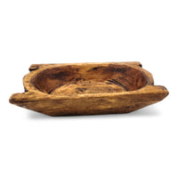 The Montana Dough Bowl Three Sizes, Table Center Piece, Decorative Bowl + Moss Balls - Ranch Junkie Mercantile LLC 