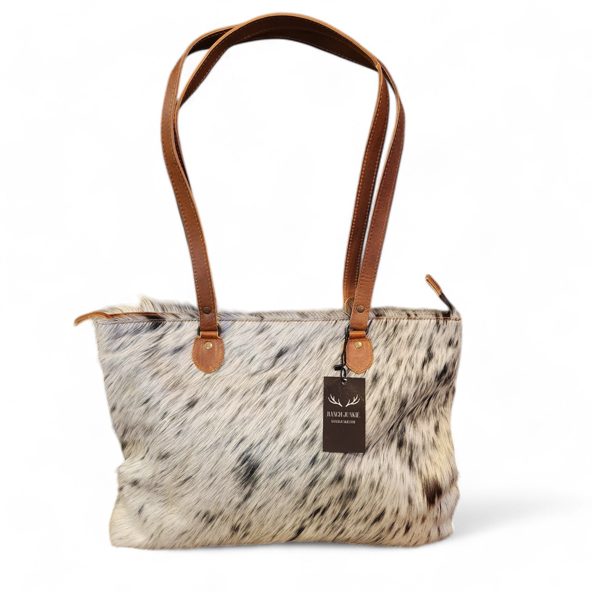 Sample Sale Highlands Genuine Cowhide Large Tote #8 - Ranch Junkie Mercantile LLC 