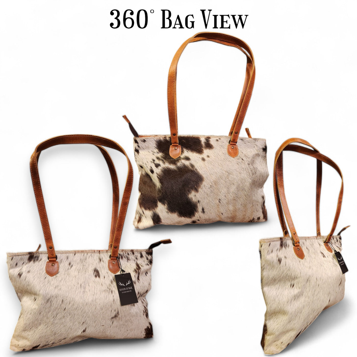 Sample Sale Highlands Genuine Cowhide Large Tote #11 - Ranch Junkie Mercantile LLC 