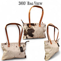 Sample Sale Highlands Genuine Cowhide Large Tote #11 - Ranch Junkie Mercantile LLC 