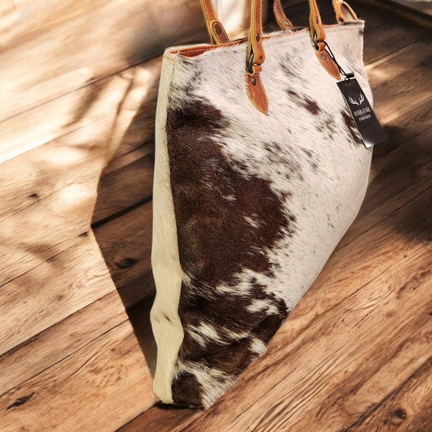 Sample Sale Highlands Genuine Cowhide Large Tote #12 - Ranch Junkie Mercantile LLC 