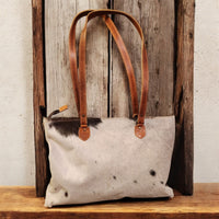 Sample Sale Highlands Genuine Cowhide Large Tote #12 - Ranch Junkie Mercantile LLC 