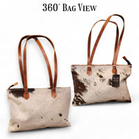 Sample Sale Highlands Genuine Cowhide Large Tote #12 - Ranch Junkie Mercantile LLC 