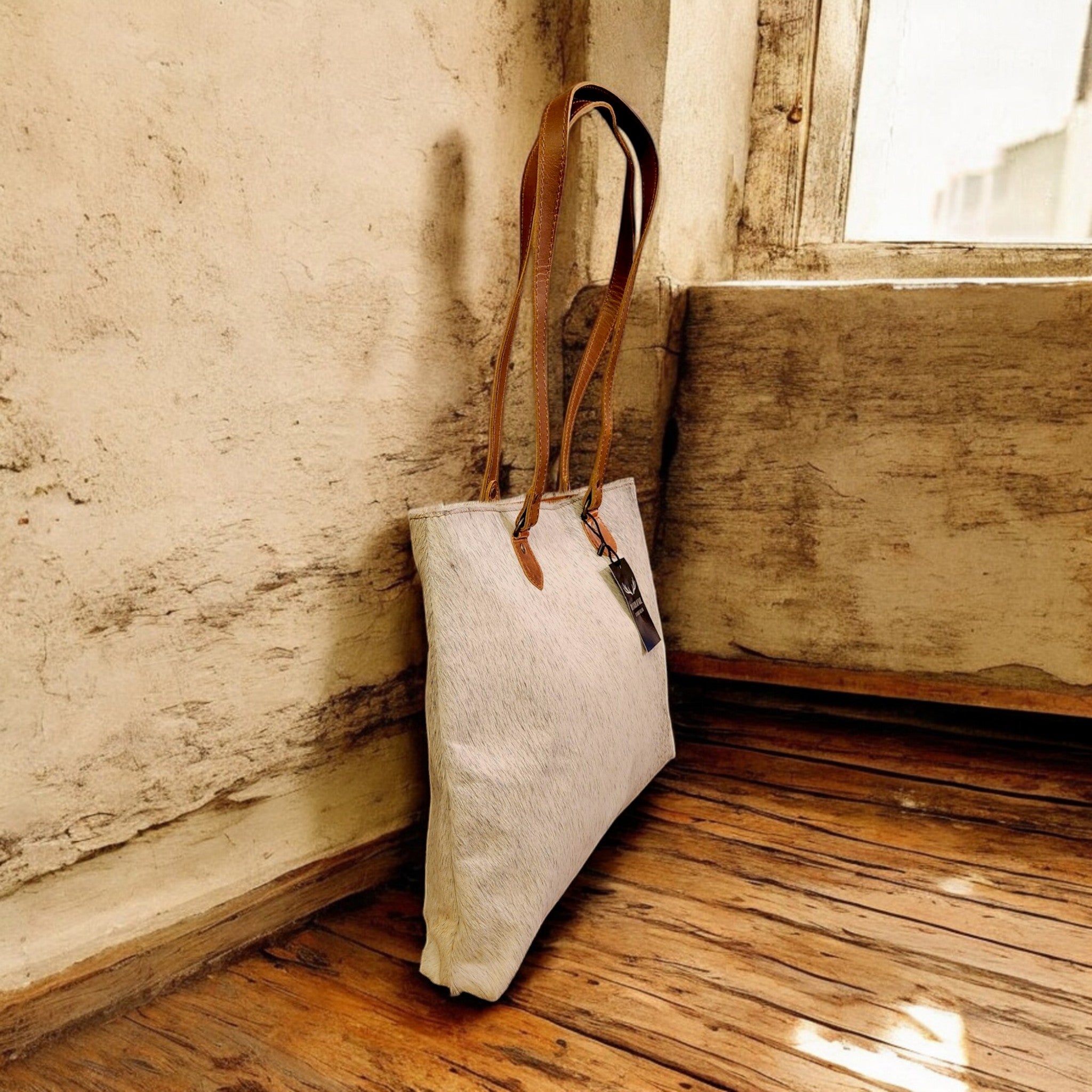 Sample Sale Highlands Genuine Cowhide Large Tote #16 - Ranch Junkie Mercantile LLC 