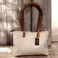 Sample Sale Highlands Genuine Cowhide Large Tote #17 - Ranch Junkie Mercantile LLC 