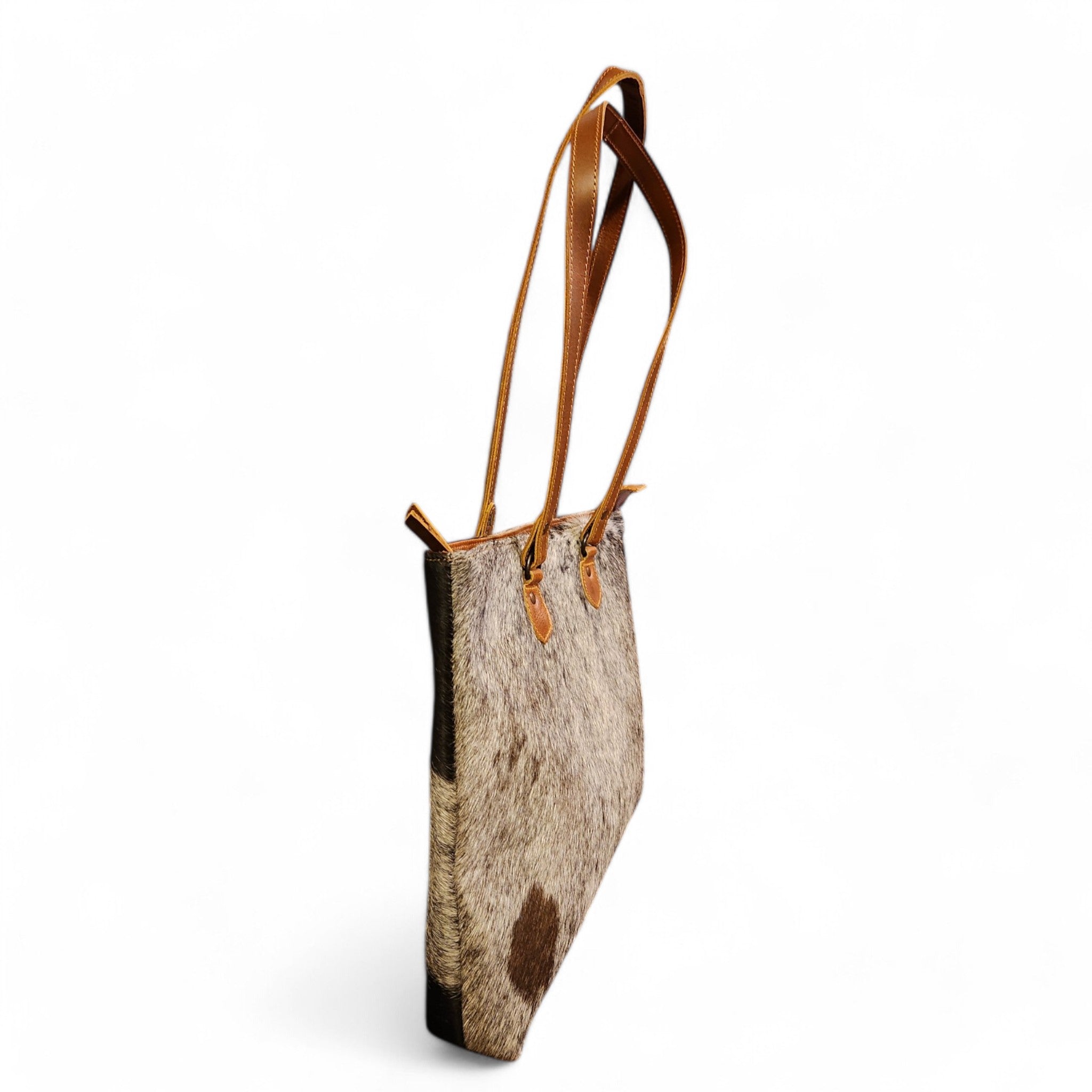 Sample Sale Highlands Genuine Cowhide Large Tote #4 - Ranch Junkie Mercantile LLC 