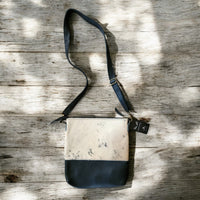 Sample Sale Highlands Genuine Cowhide Large Black Crossbody Bag Crossbody Purse #6 - Ranch Junkie Mercantile LLC 