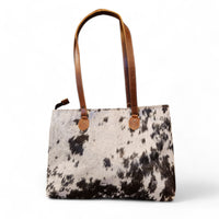 Sample Sale Highlands Genuine Cowhide Large Tote #7 - Ranch Junkie Mercantile LLC 