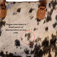 Sample Sale Highlands Genuine Cowhide Large Tote #7 - Ranch Junkie Mercantile LLC 