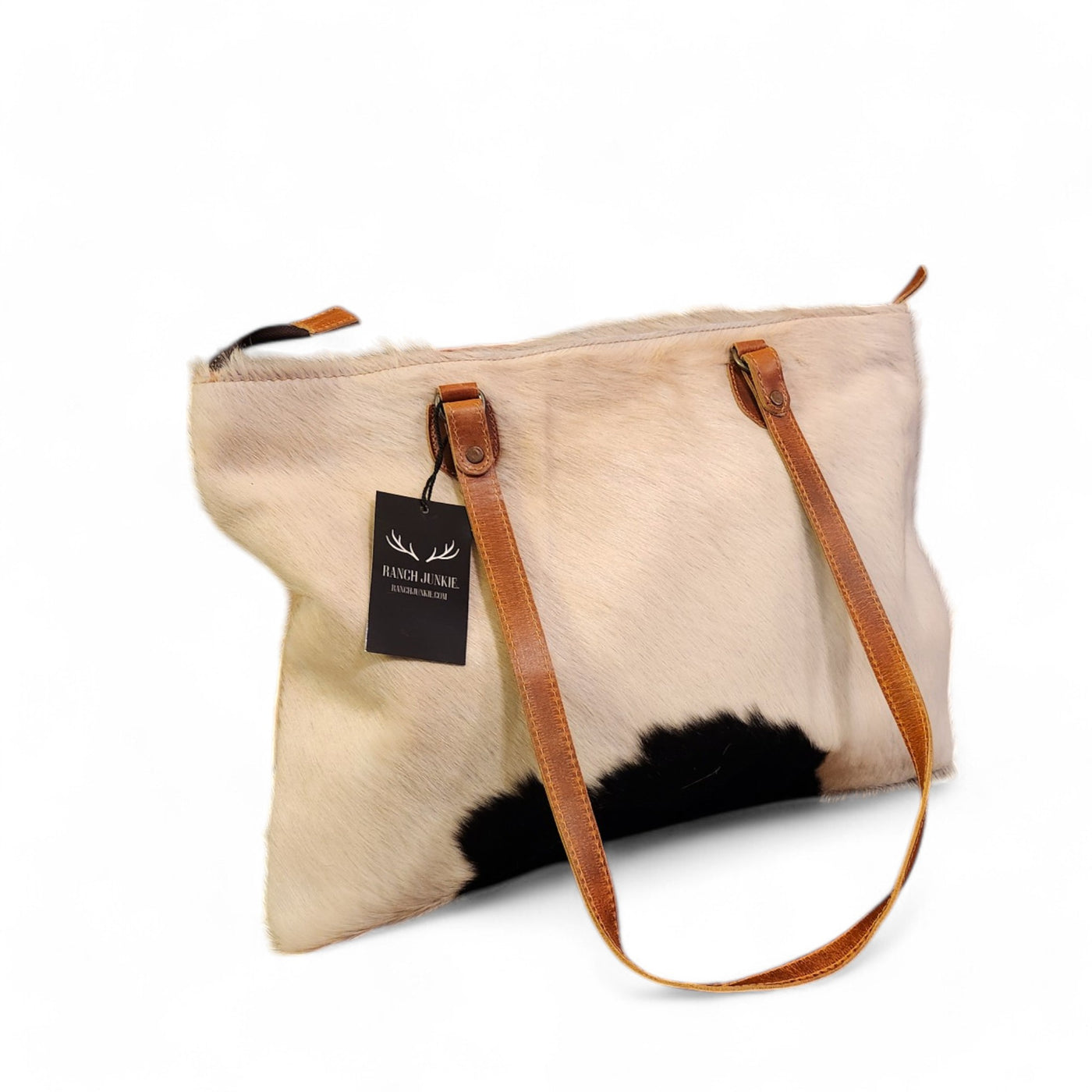 Sample Sale Highlands Genuine Cowhide Large Tote #9 - Ranch Junkie Mercantile LLC 