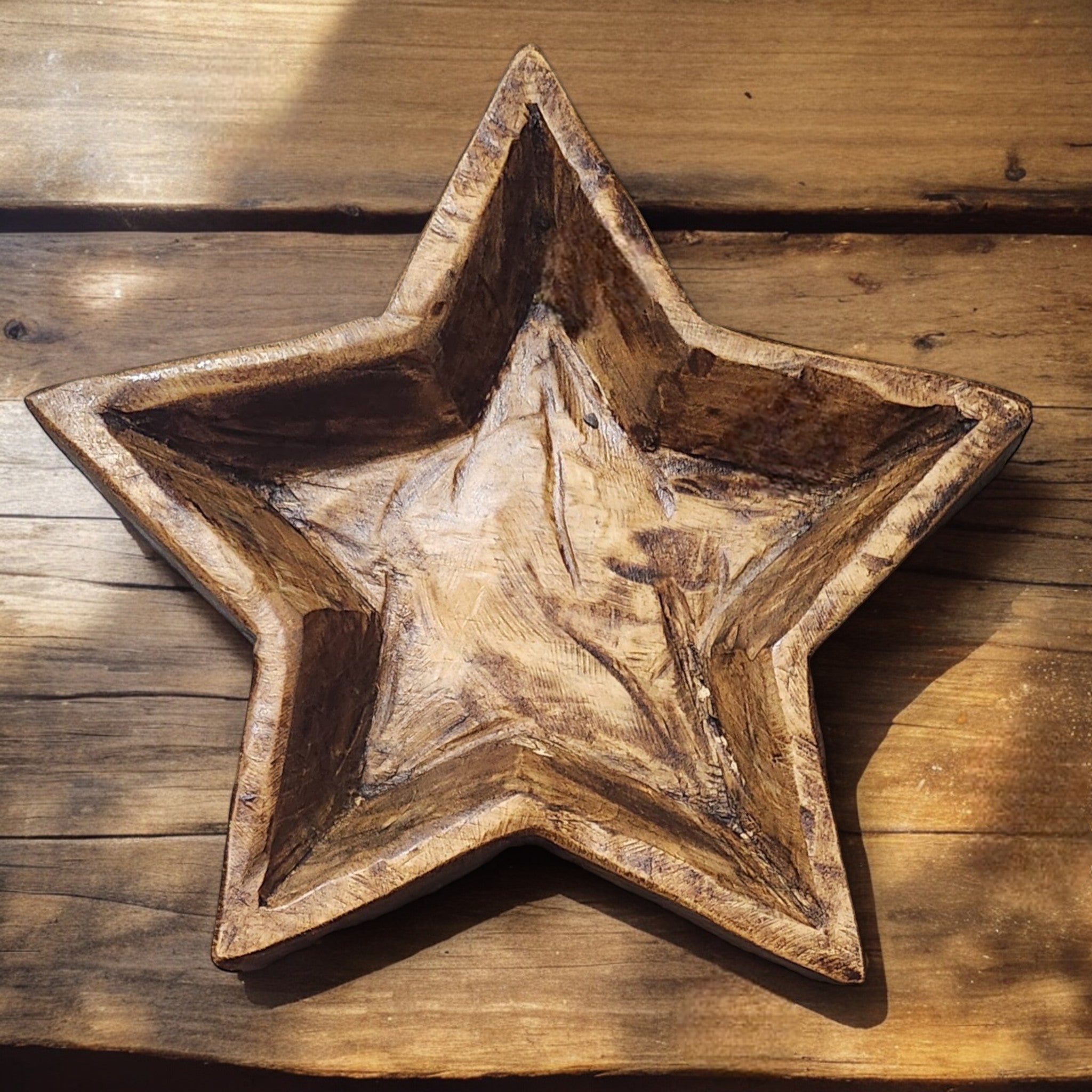 Wood Star Dough Bowl - Wood Star Bowl
