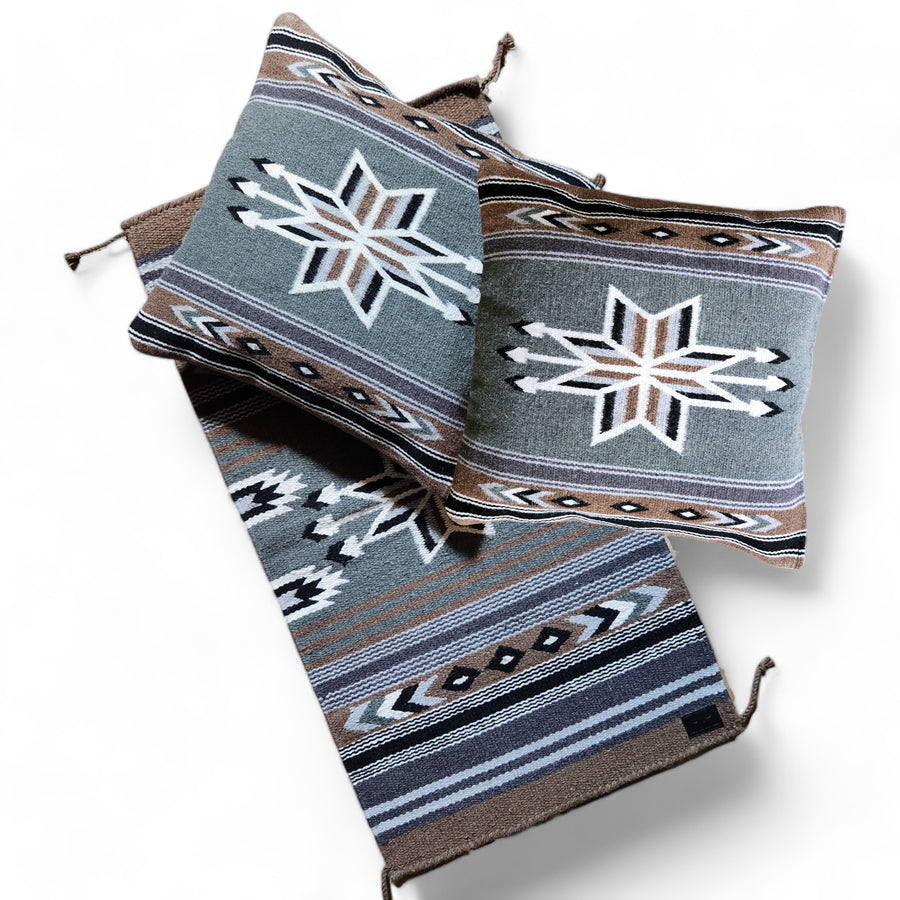 Bundle Deal Tia Southwestern Rug + Tia Southwestern Pillow Bundle - Ranch Junkie Mercantile LLC 