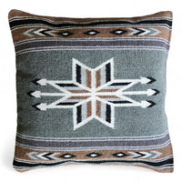 20 X 20 Handwoven Wool Southwestern Pillows - Western Pillow Covers - Ranch Junkie Mercantile LLC 