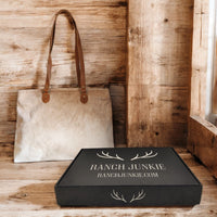 Genuine Cowhide Large Tote Highlands Cowhide Tote Bag - Ranch Junkie Mercantile LLC 