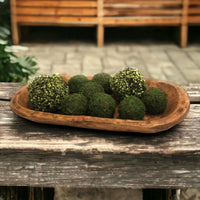 3 Inch + 5 Inch Moss Balls Multiple Sets Dough Bowl Fillers - Ranch Junkie Mercantile LLC 