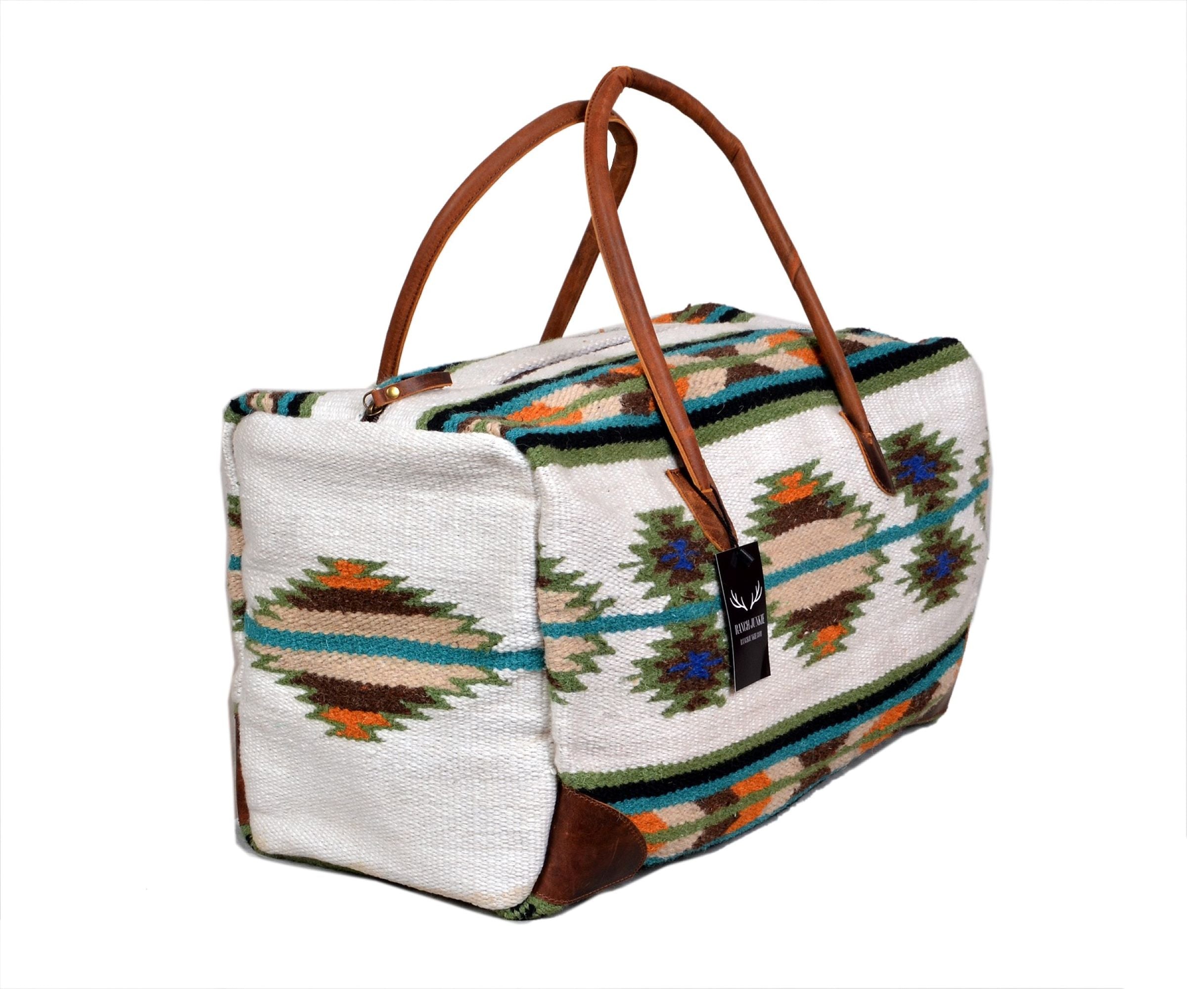 Bundle Deal-Aspen Wool Southwestern Boho Aztec Large Weekender