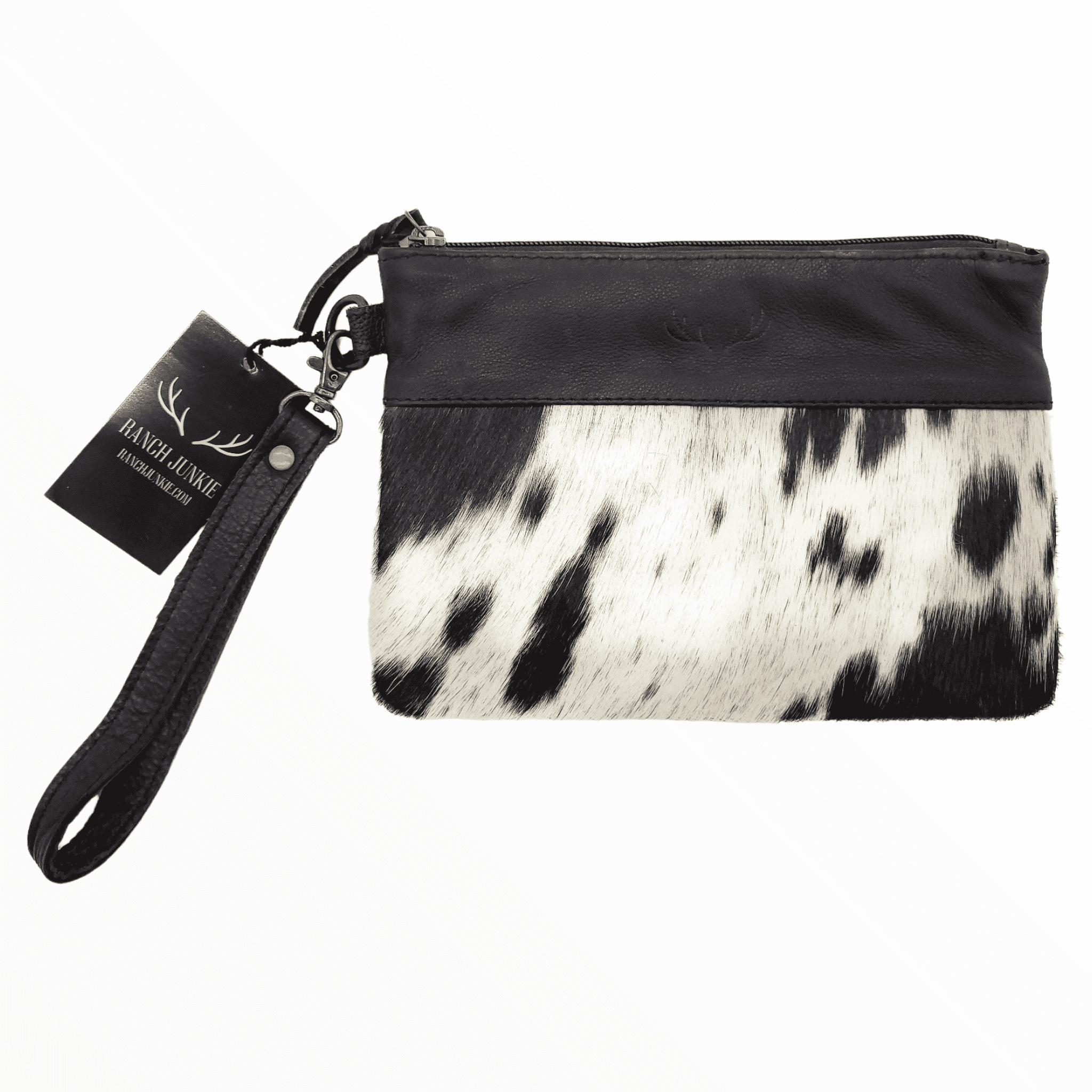 Real Cowhide Leather good Wristlet Clutch Wallet Small Bag